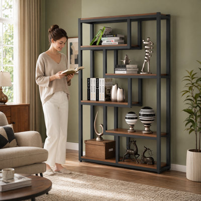 Elex Geometric Bookcase