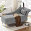 Chaise longue avec rangement en velours Yasmim-1532503023