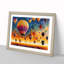 Hot Air Balloons Vol.3 Abstract - Framed Print-25459021-25459023