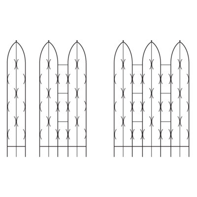 Monson 180cm H x 91.4cm W Gothic Trellis