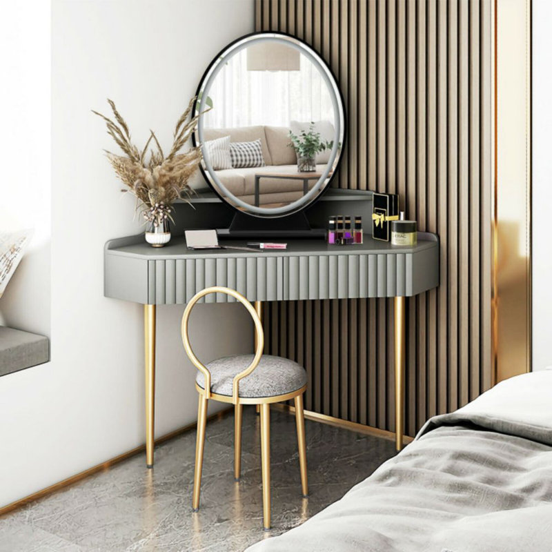 Miroir de maquillage lumineux Cevin Hollywood, Noir
