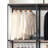 Powder Coated Walk-In Closet: Modular, Construction Closet With Extra Deep Drawers: Efficient Storage Solution