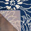 Tapis bleu / crème Rhudine-1900835261
