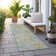 Kinslee Washable Paisley Indoor / Outdoor Rug