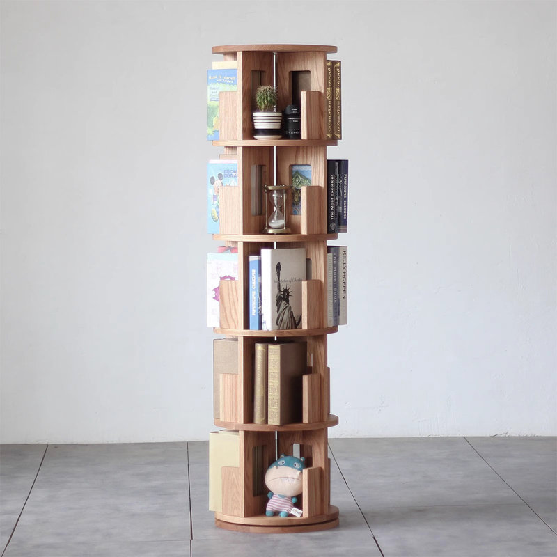 Bibliothèque rotative Burlywood