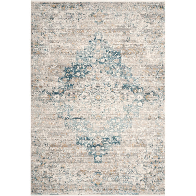 Eugen Oriental Indoor Rug, Rectangle 6'7" x 9'