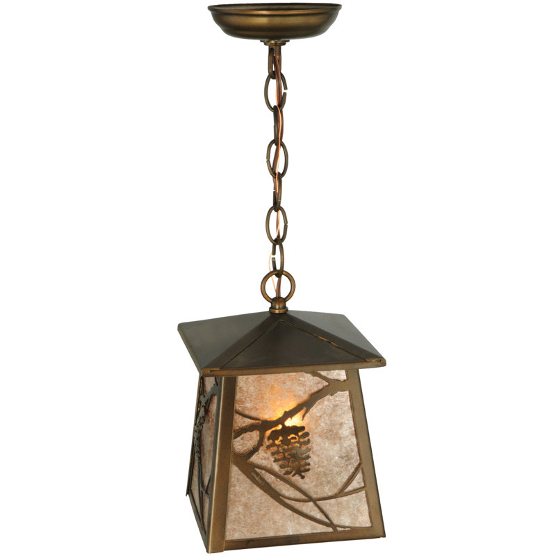 Luminaire suspendu géométrique 1 lumières lanterne
