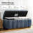 Vanesa 50.5"W Modern Chenille Fully Assemble Upholstered Filp-Top Storage Bench With Solid Wood Base-1866697171