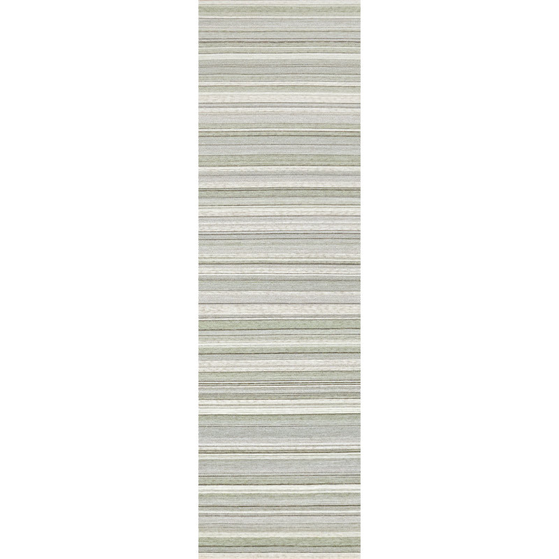 Kopp Striped Indoor / Outdoor Rug, Runner 2'2" x 7'7"
