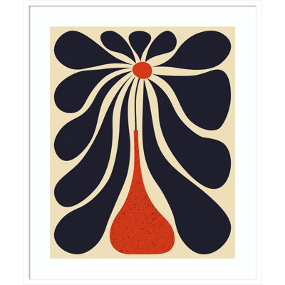 Lazy Flower Print by Alisa Galitsyna