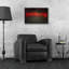 «Good Vibes Only In Neon Red» par Epic Portfolio, art mural en verre acrylique-493846442