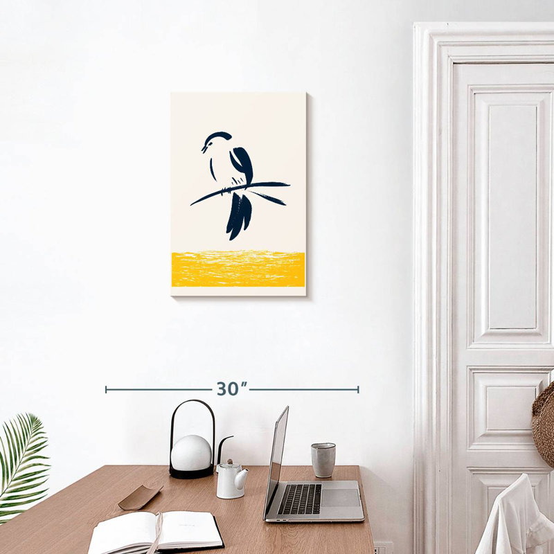 Brampt Minimalist Songbird, 24" H x 16" W
