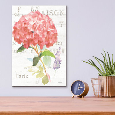 «Maison Des Fleurs 6 C» par Danhui Nai, art mural en verre acrylique