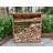 Oconner 166cm W x 66cm D Solid Wood Log Store