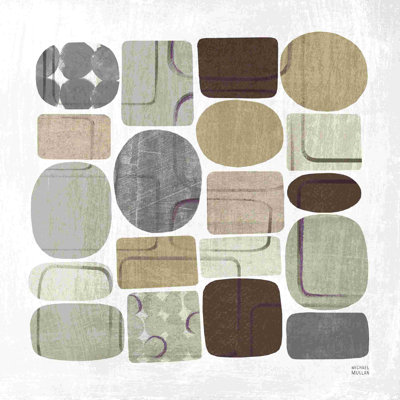 «Beans II Neutral» par Wild Apple Portfolio - impression sur toile tendue
