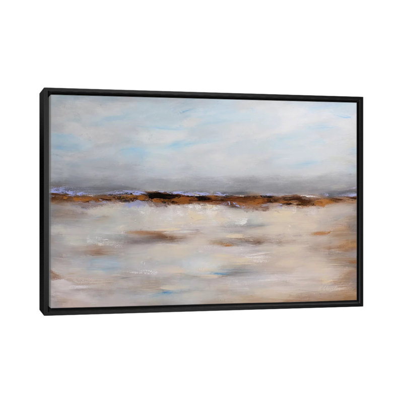 « harmonieuse souvenirs », reproduction sur toile, H 18 po x l 26 po x P 1,5 po, Toile avec cadre noir, Pas de tapis