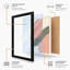 Organic Flow Minimalist - Framed Print-1029548701-1029548703