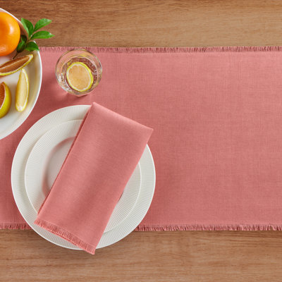 Fringe - 100% Pure Linen Table Runner