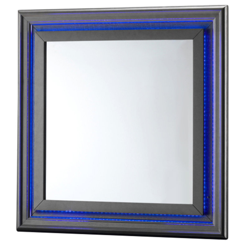 Lorana Wall Mirror (Variant), Black