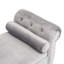 Banc repose-pieds rectangulaire en velours avec rangement et 1 coussin décoratif-1749946681
