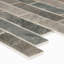 Montessa Sora Interlocking 12 in. x 12 in. Glossy Glass Mosaic Floor and Wall Tile
