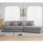 Canapé-lit pliant convertible, canapé convertible 2 en 1, 3 places, rembourré, canapé de jeu pliable, tissu en velours d'agneau, salon-568030312