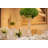 15.5'' H Glass Tabletop Votive Holder