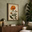 Single Stem in Bloom Botanical - Wrapped Canvas-1104650470-1104650479