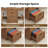 96.5'' Gaming Desk Executive Desk And File Storage Cabinet-1609738672