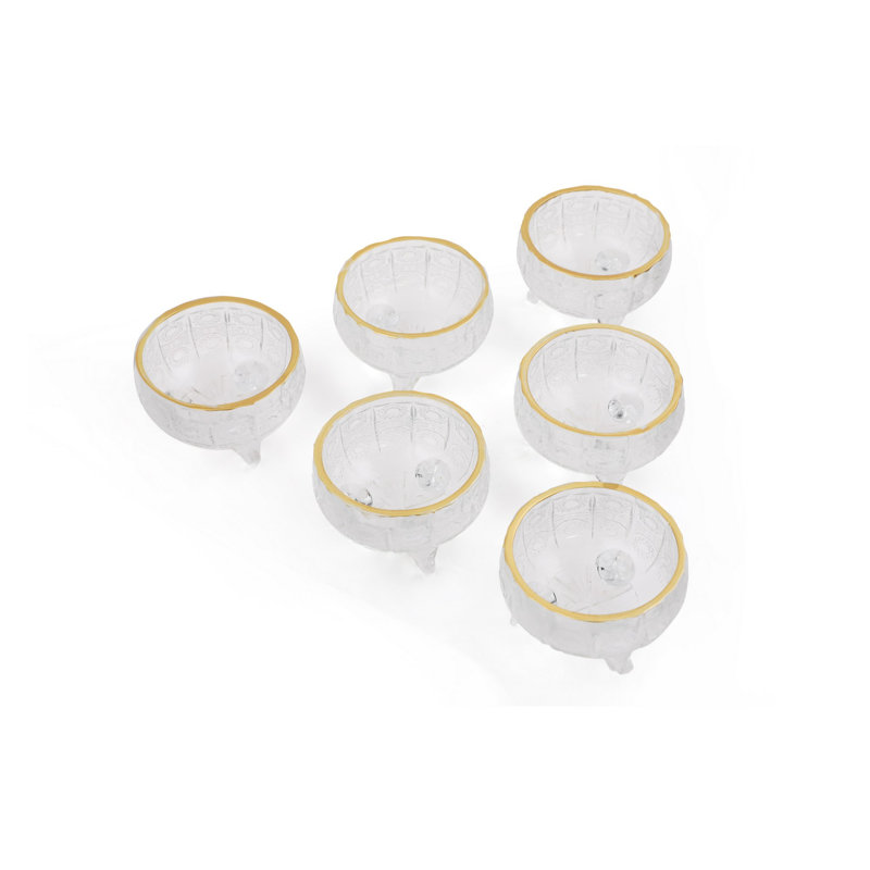 Hanah Home Oklo Glass Bowl