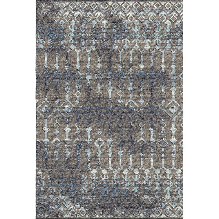 Fayina Area Rug with Non-Slip Backing