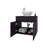 Wengue Bathroom Vanity With 2 Doors-117825086