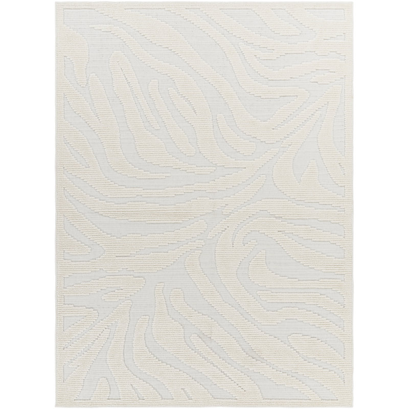 Arvydas Washable Animal Print Indoor Rug, Rectangle 2' x 2'10"