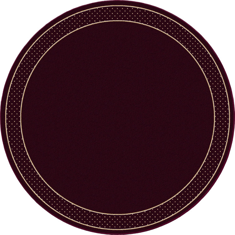 Alminus Design Center Legacy Garnet Bordered Area Rug