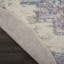 Tapis oriental ivoire / rose Burnie-1104575780