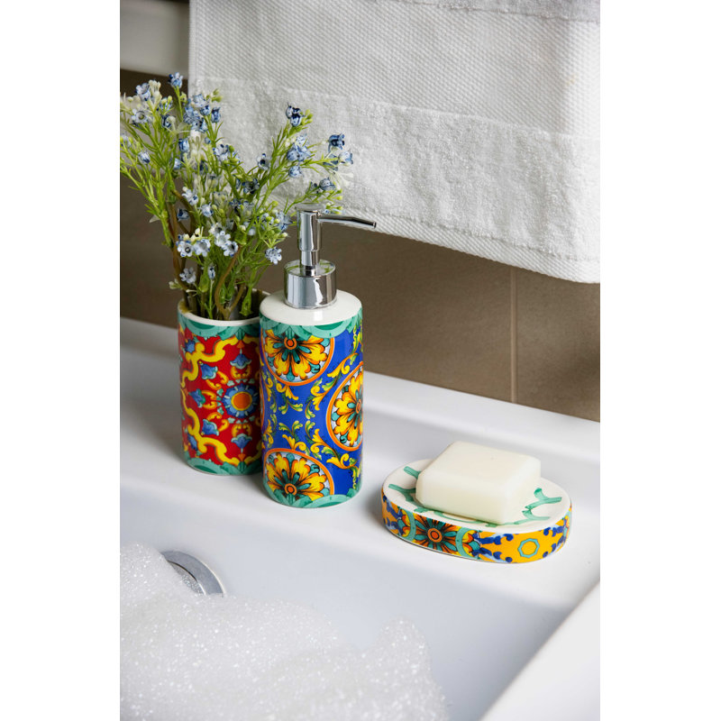 Ceramic Bathroom Accessory Set