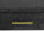 Console rétro avec 2 tiroirs (noir antique)