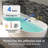 72'' x 35.375'' Freestanding Acrylic Double Ended Bathtub with Wide Rim,  - Available in Glossy White/Black, with 5 Finish Options for Trim-109946885-89730983