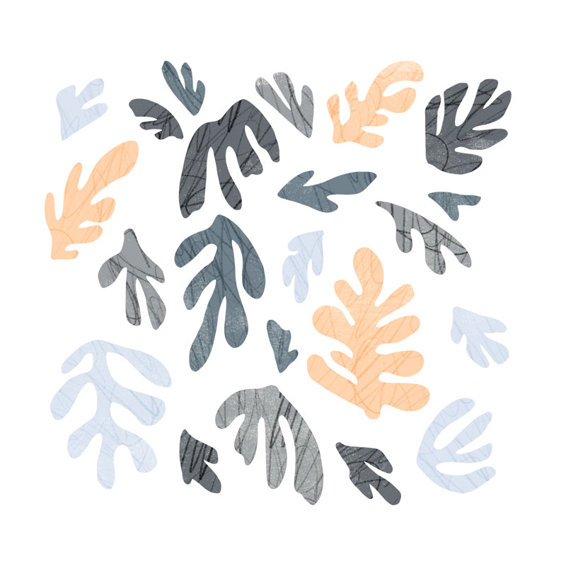 Matisse Salad II by Emma Scarvey - Wrapped Canvas Print, 30cm H x 30cm W