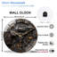 Horloge murale Steampunk Revolver