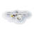 Kimihide Acrylic LED Flush Mount