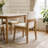 Upholstered Armless Dining Chairs-582914895