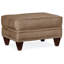 Repose-pieds rectangulaire en cuir véritable de 28,5 po de largeur Reddish-52503495-52503477-52503479