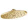 Moen Brushed Gold One-Function 10" Diameter Spray Head Eco-Performance Showerhead