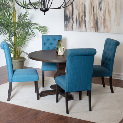 Turnage 4 - Person Pedestal Dining Set