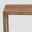 Table console Arlow 46 po en bois massif