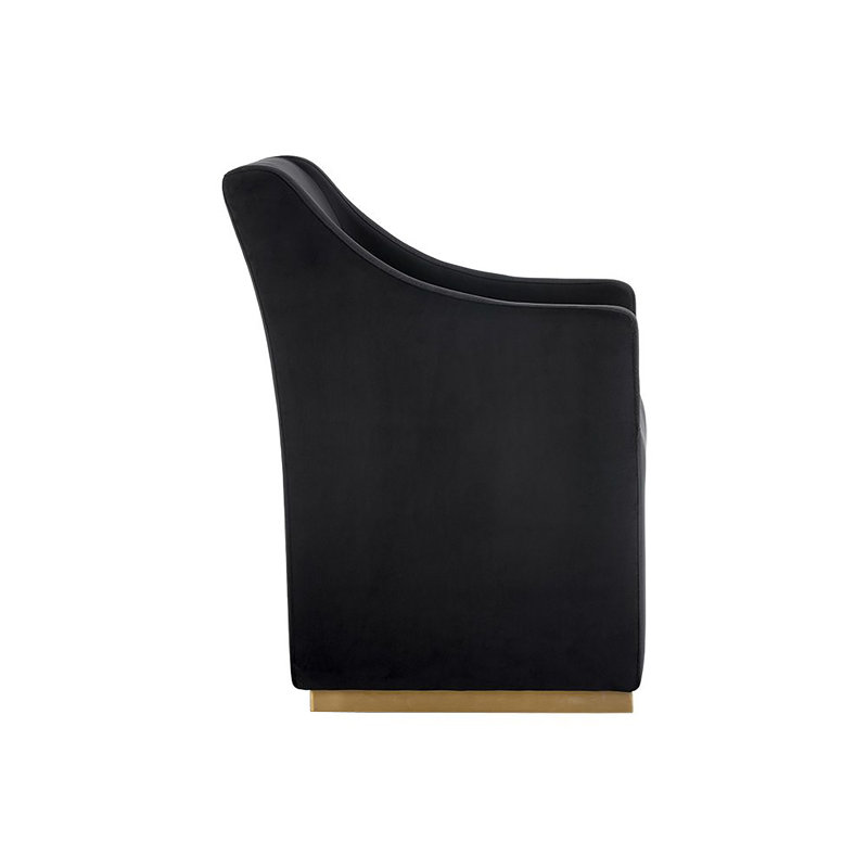 Zane Armchair, Black