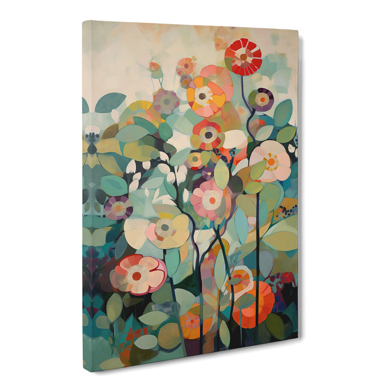 Braga Flowers Orphism Vol.4 - Wrapped Canvas, 50cm H x 35cm W x 3cm D