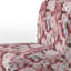 Pink Sakura Blossoms Floral - Upholstered Oriental Accent Slipper Chair