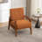 Mahinur 25'' Wide Upholstered Polyester Armchair-961785876